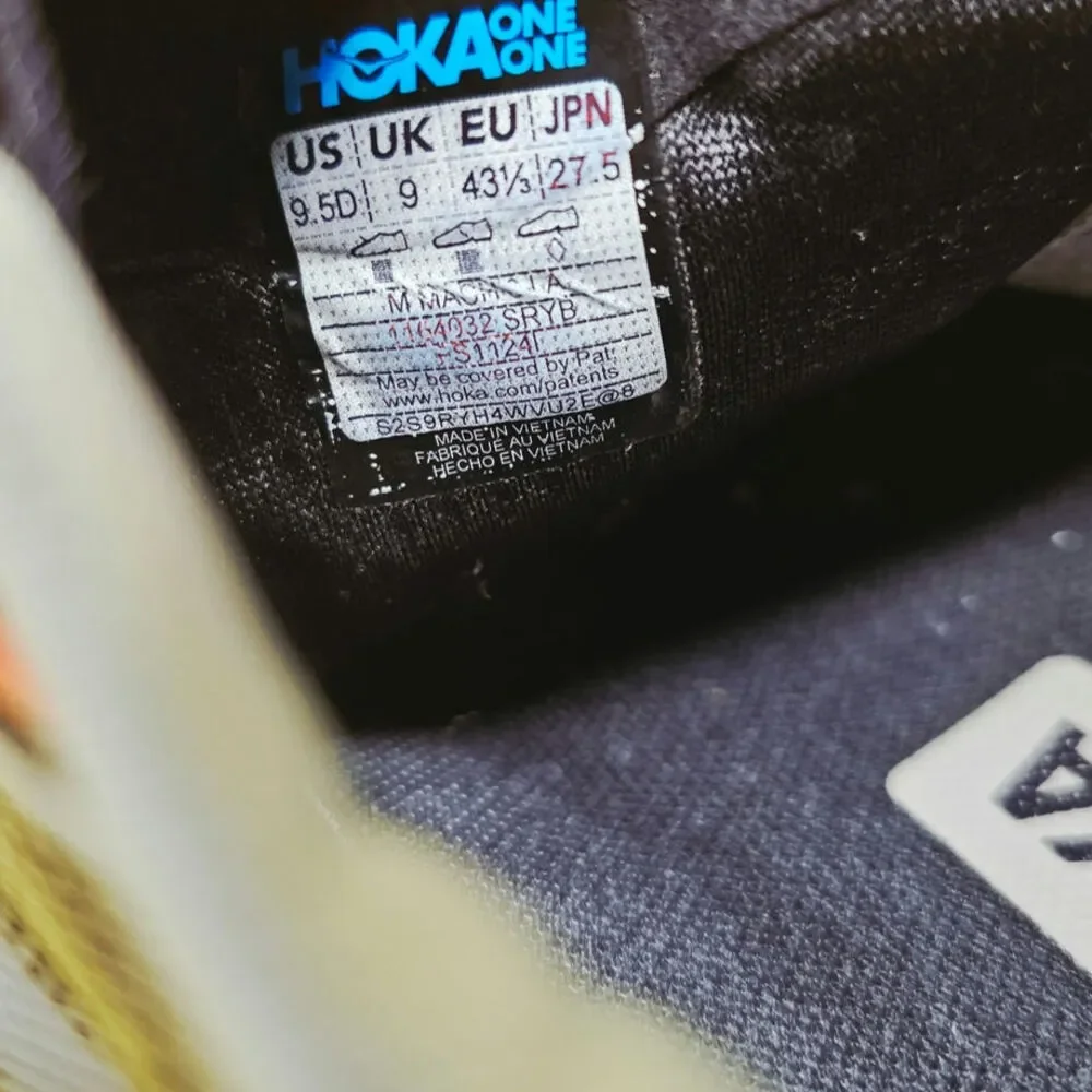 Hoka One One hoka worn